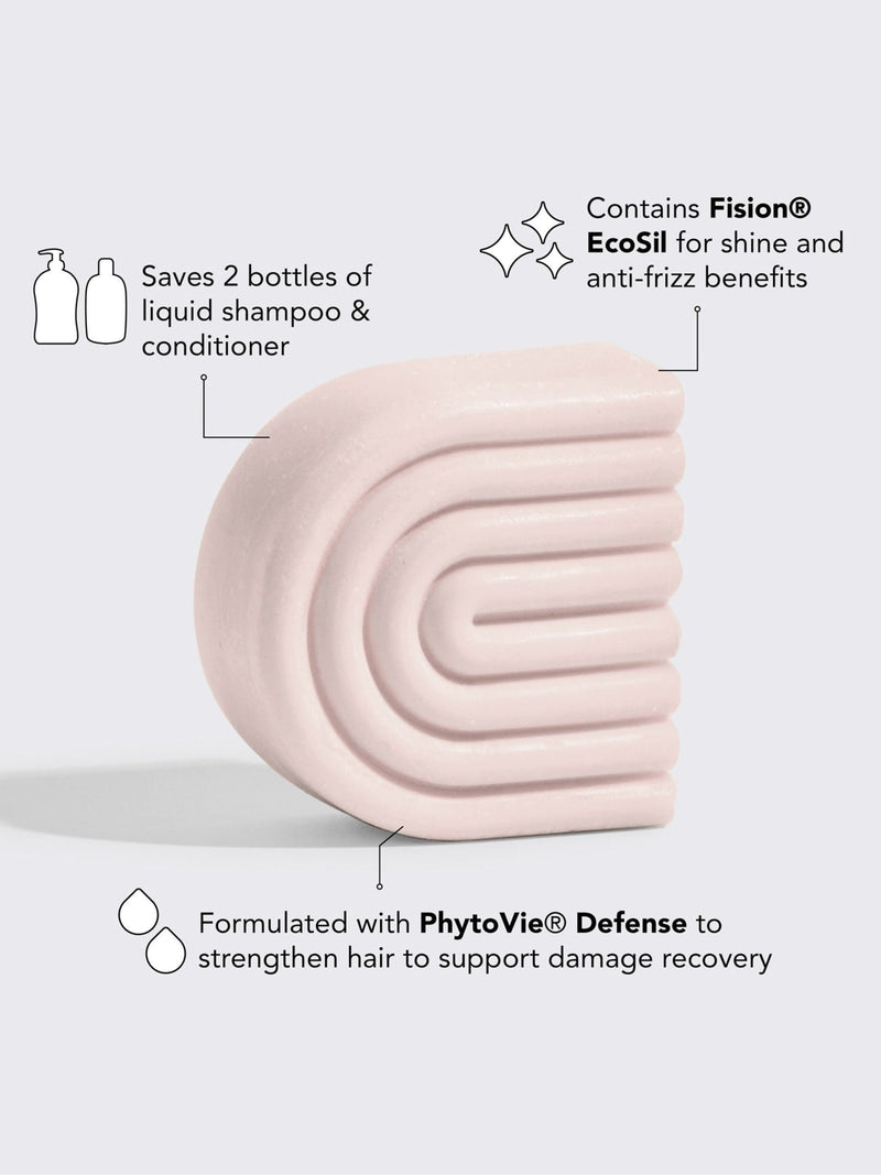 Kitsch Repairing Argan Oil Shampoo and Conditioner Bar Set (British brand)