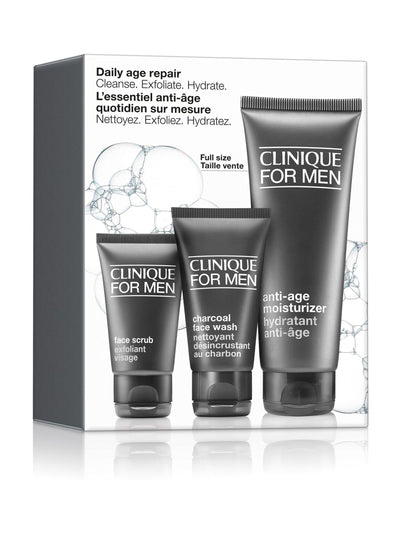 Clinique For Men Daily Age Repair Skincare Set (Wert über 55 £)