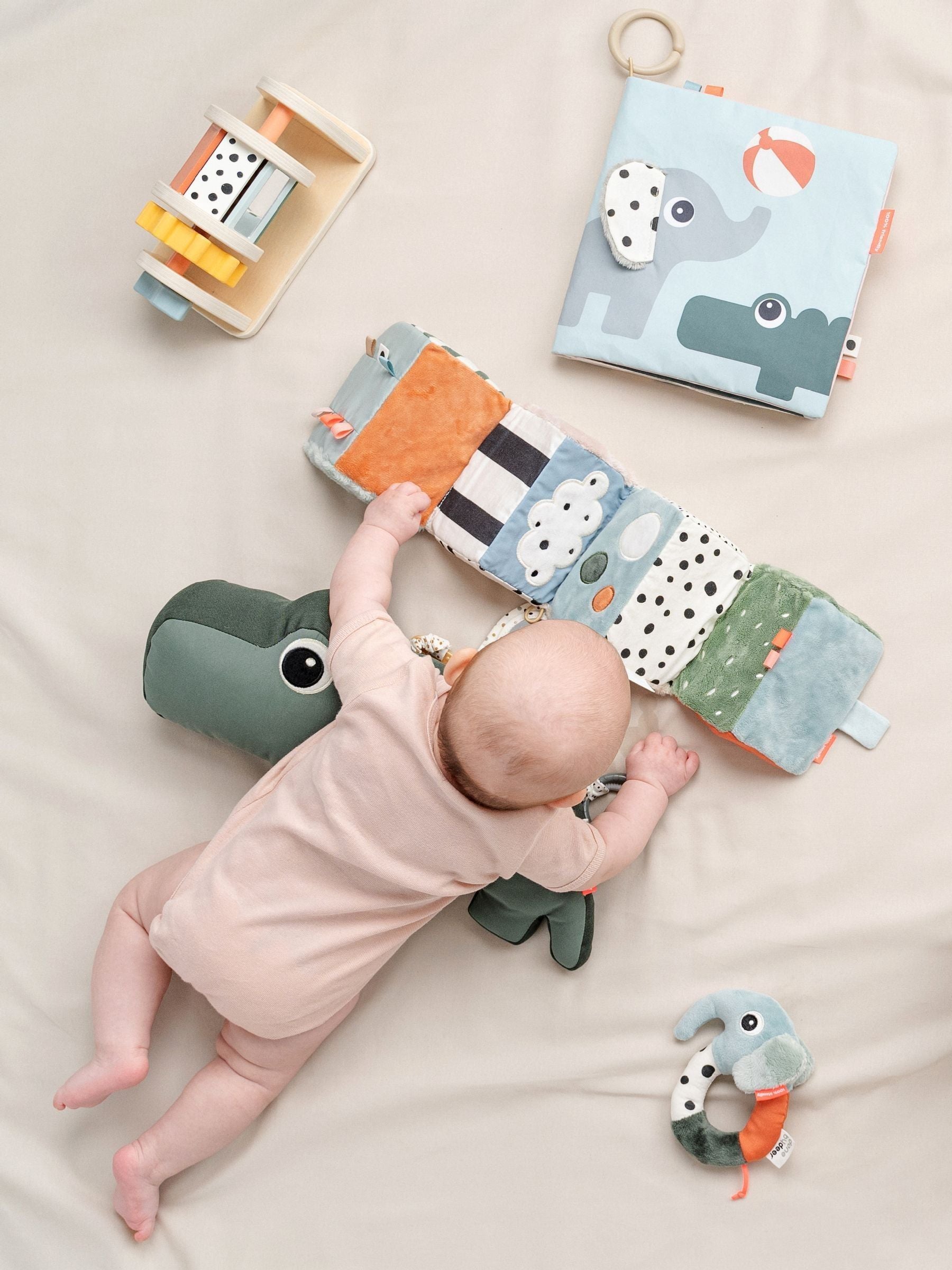 Done by Deer blue sensory cube for babies, imported from the UK