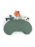 Done by Deer green Tiny Farm tummy time activity pillow, UK version