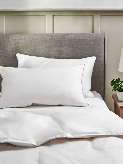 Next Medium Duck Feather and Down Pillows 4 Pack- Buy online at McGrocer