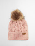 Barbour Grey Penshaw Pom Beanie Hat