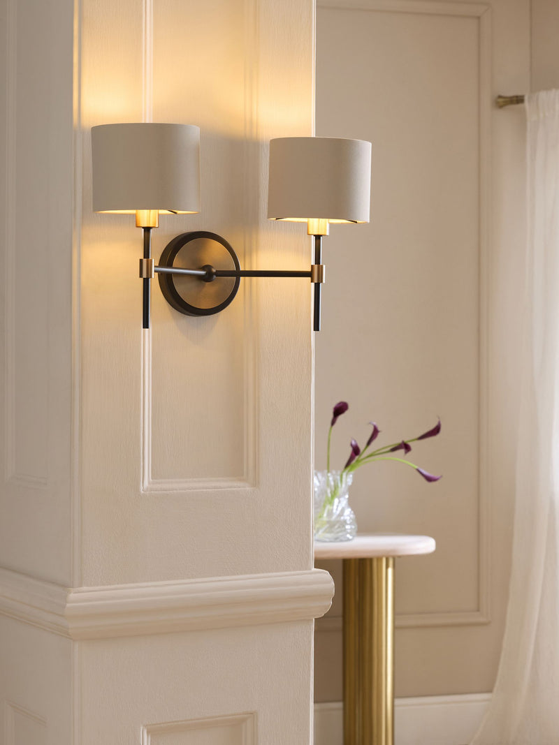 Brass Hudson 1 Light Wall Light