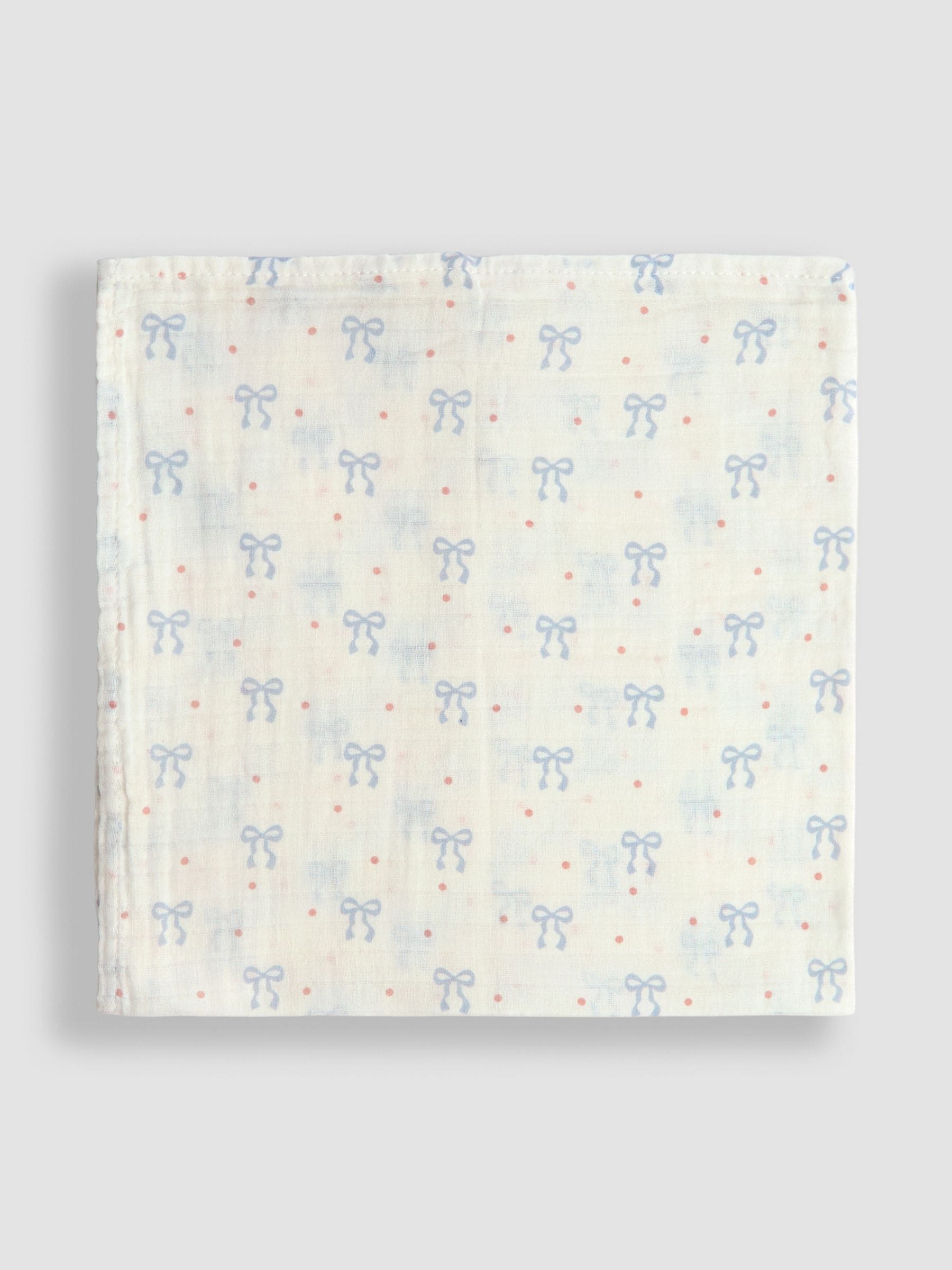 JoJo Maman Bébé 3-pack muslin cloths 60x60cm, UK version