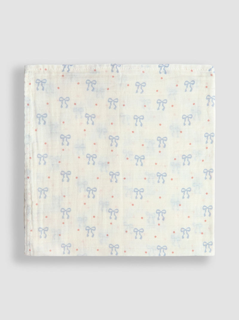 JoJo Maman Bébé 3-pack muslin cloths 60x60cm, UK version