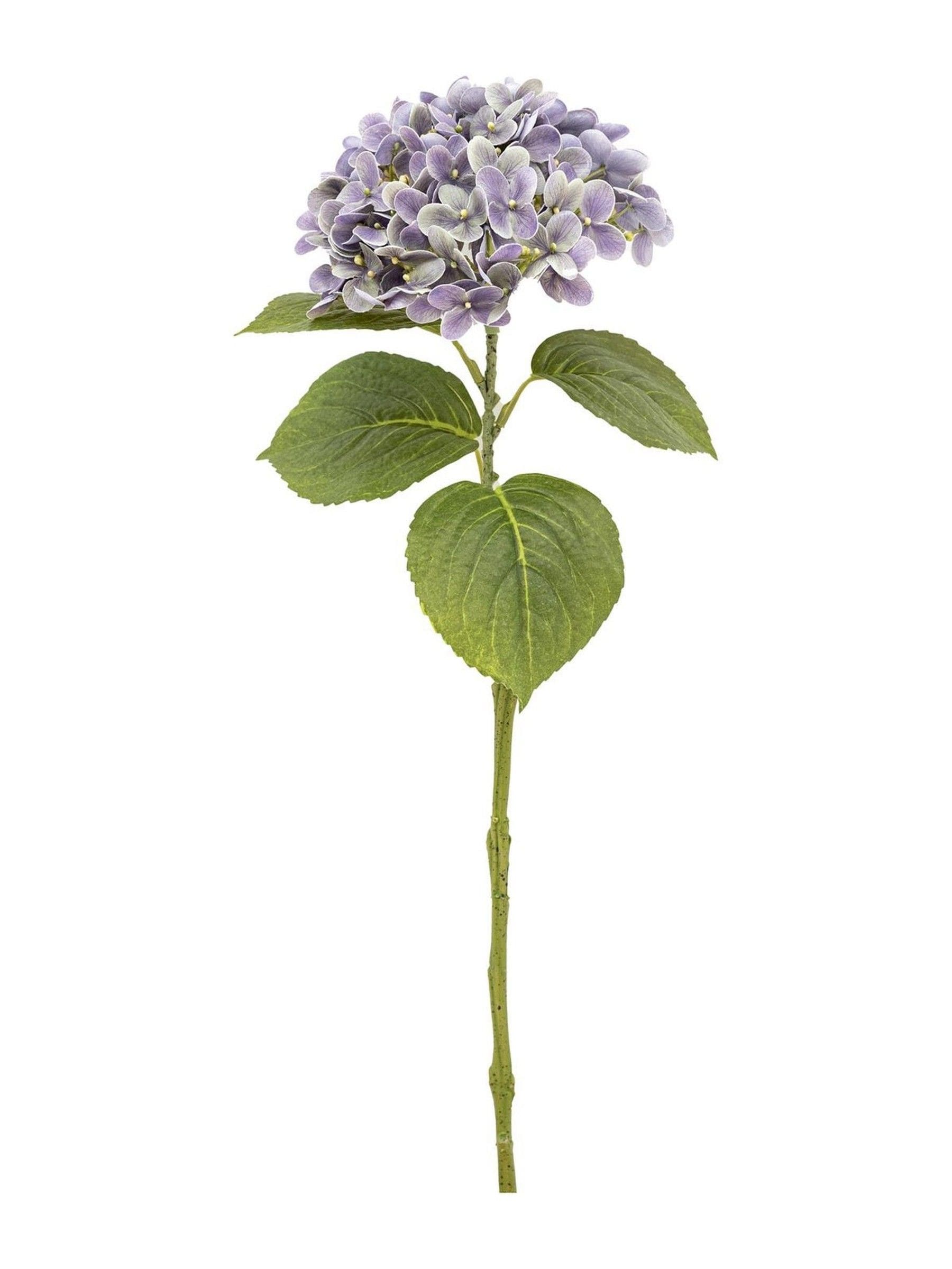 Gallery Home purple artificial hydrangea 12 stems - British product