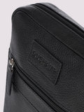 Duchamp black men's cross-body bag, UK version