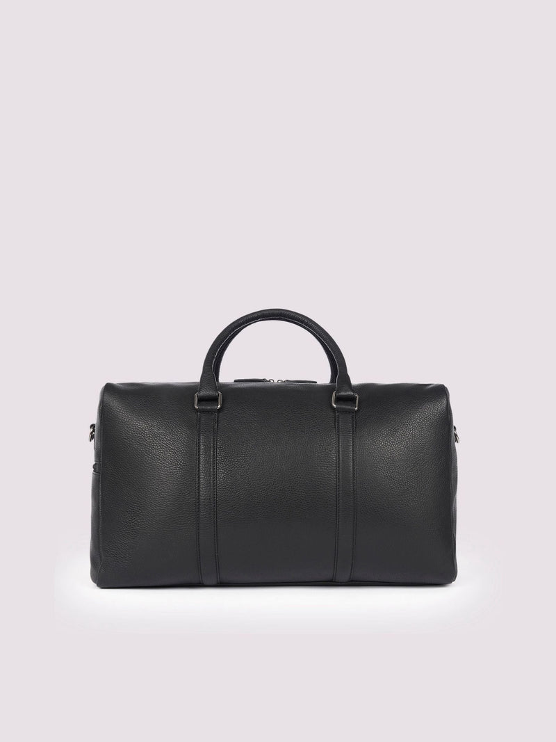 Duchamp black leather weekend bag, UK version