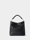 Osprey London Large Carina Hobo black leather bag - British product
