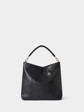 Osprey London Large Carina Hobo black leather bag - British product