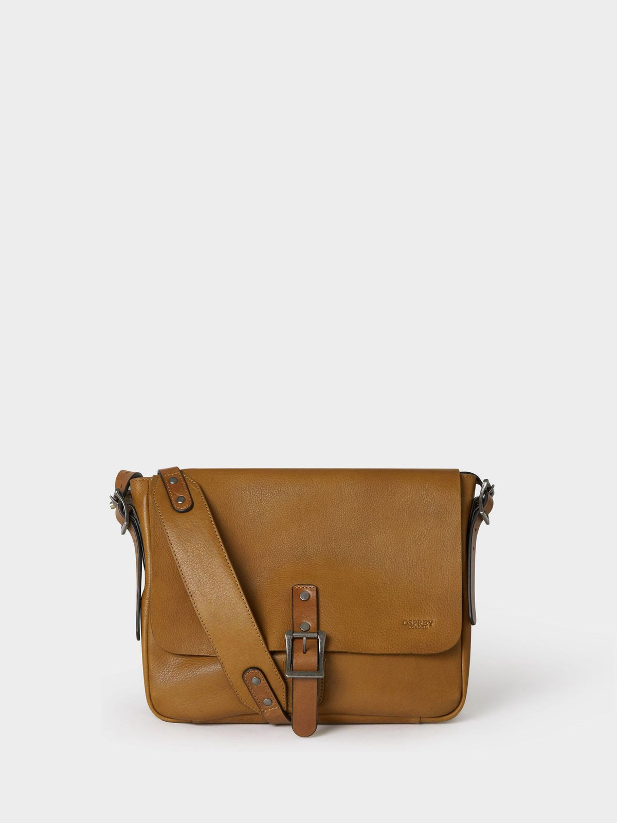 Osprey London brown medium messenger bag - British product