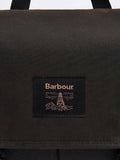 Barbour green wax messenger bag, UK version