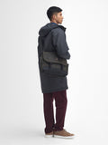Barbour green wax messenger bag, UK version