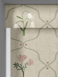 Emily Bond Margot rose pink roller blind, made to measure (British brand)