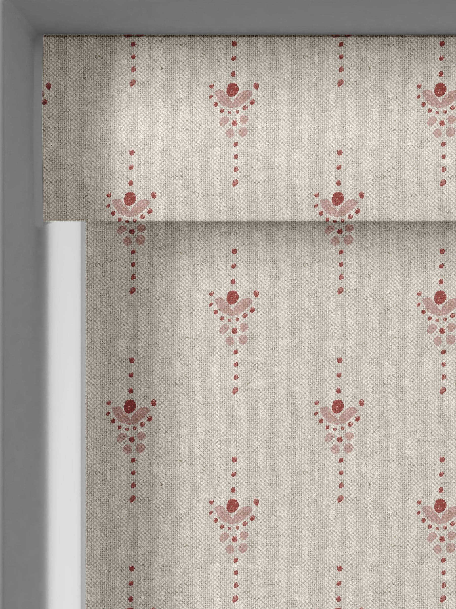 Emily Bond Blossom Pink Honor roller blind, UK version
