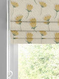 Emily Bond yellow cornflower roman blind made to measure (British brand)