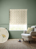 Emily Bond yellow cornflower roman blind made to measure (British brand)