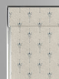 Emily Bond Fowey Blue Honor roman blind, UK version