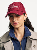 Sporty & Rich red corduroy hat (British brand)