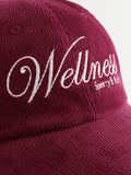 Sporty & Rich red corduroy hat (British brand)