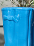 Dibor blue double Wellington large planter (British brand)
