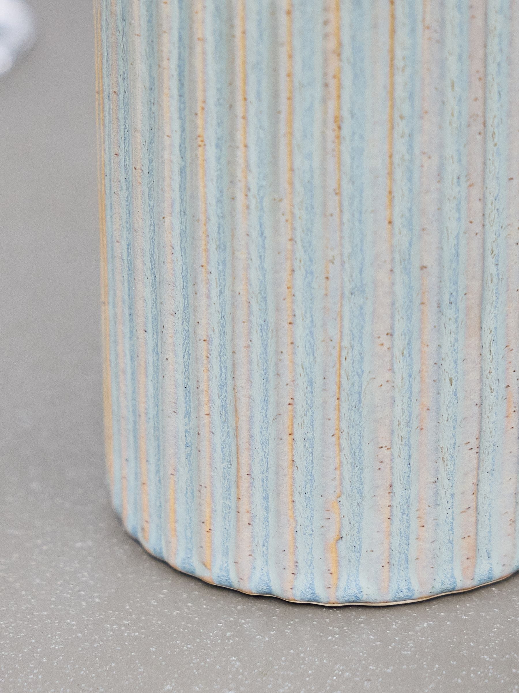Dibor Blue Narbeth Traditional Rustic Tall Pitcher