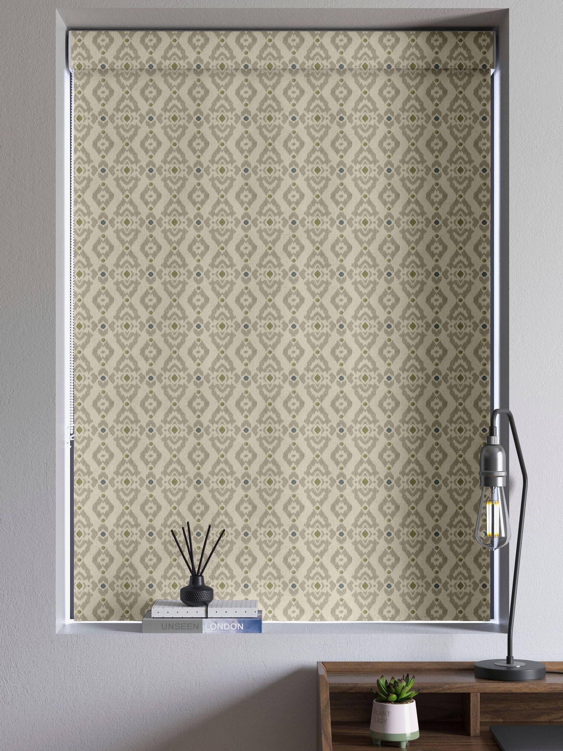 Next Alven olive green roman blind (British brand)