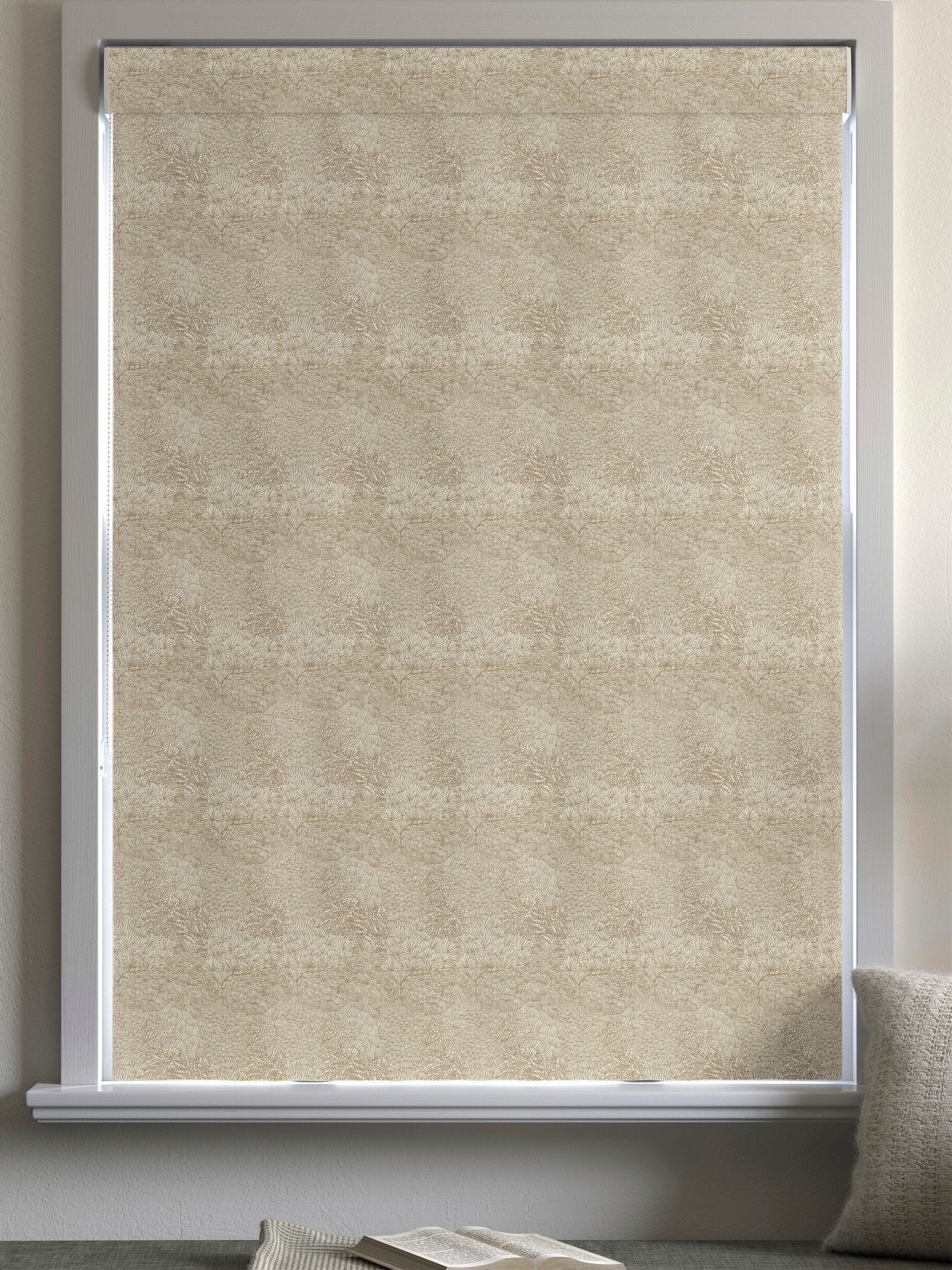 Next Flax Roman Blind made to measure jacquard, UK version