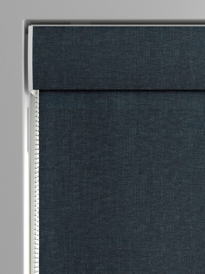 Next Roman Blind Peacock Blue Bellum (British brand)