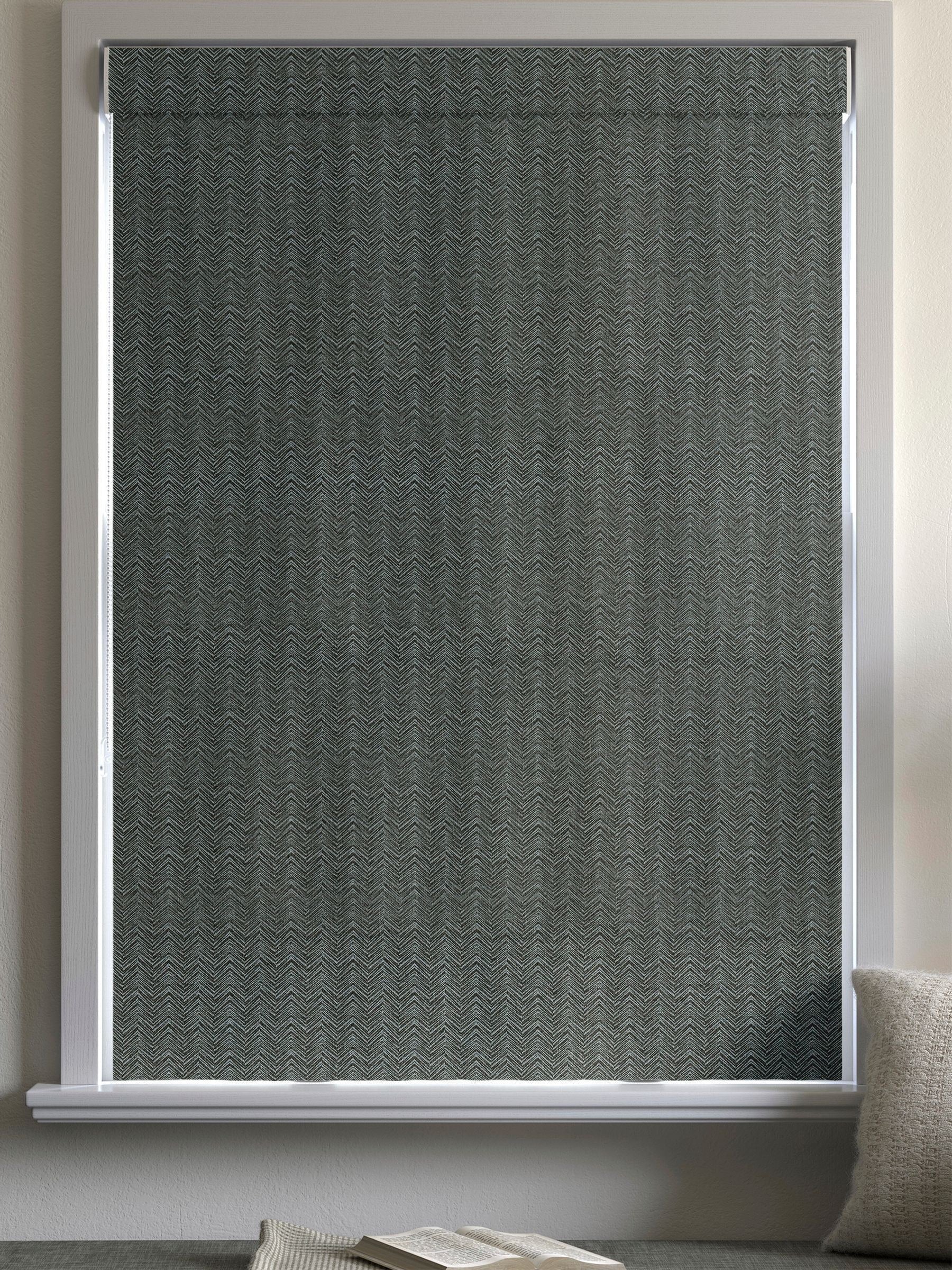 Eucalyptus Green made to measure Roman blind, imported from the UK