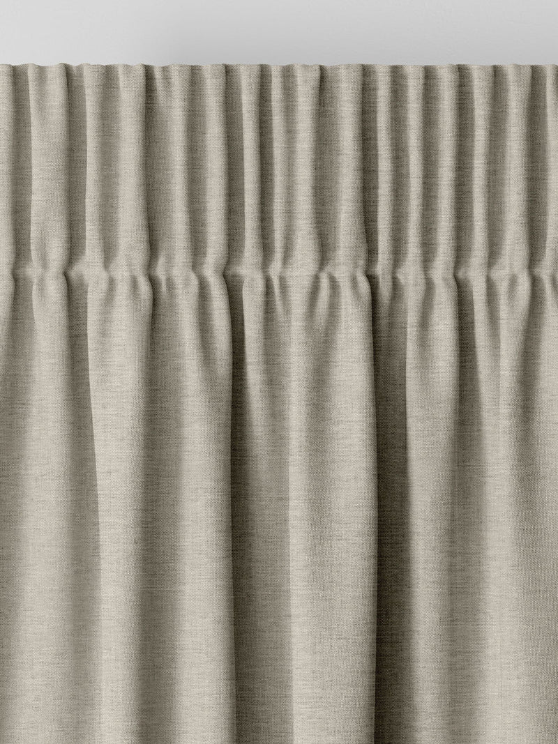 Next Bellum made to measure curtains in Natural Plain, UK version