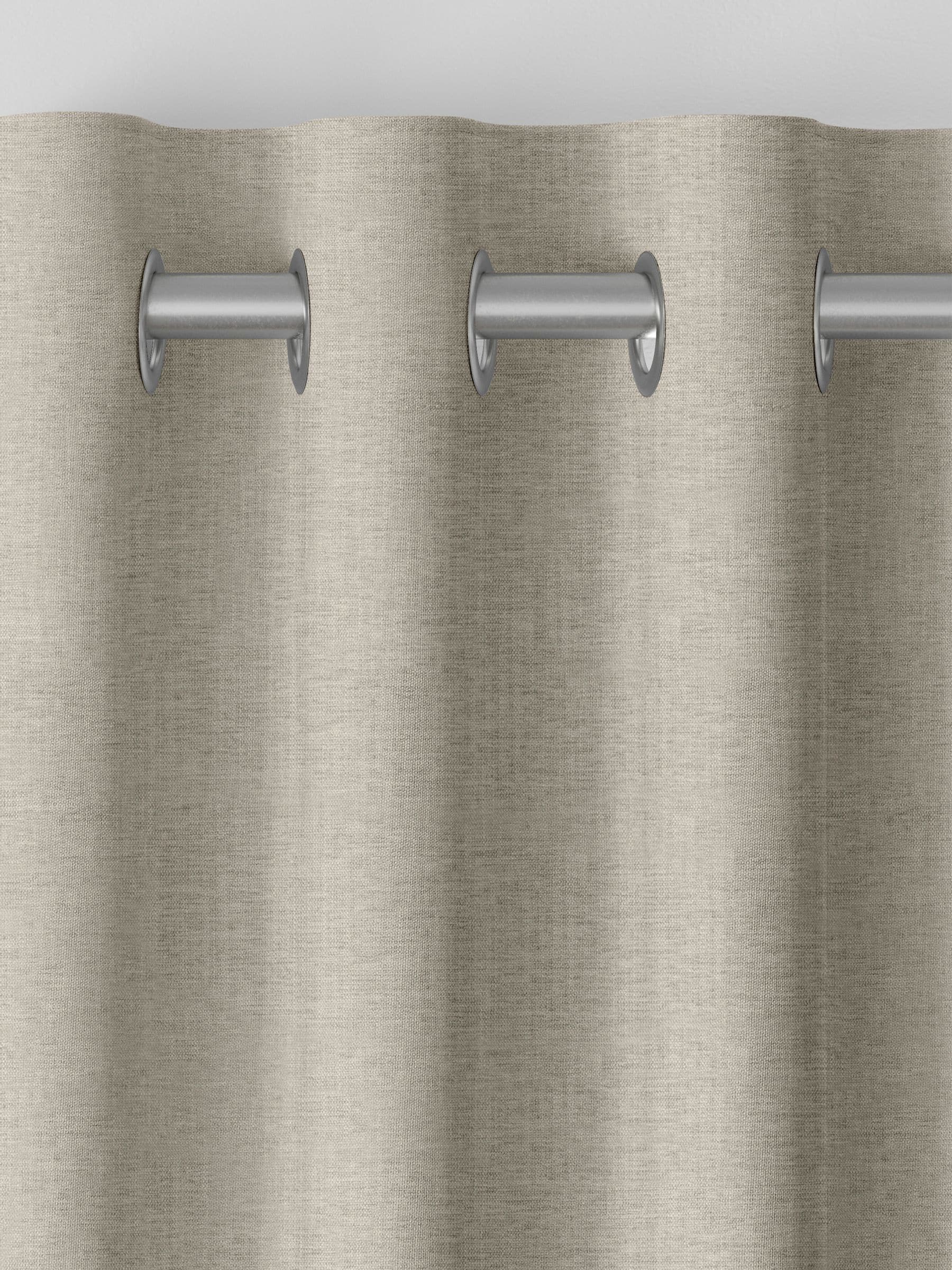 Next Bellum made to measure curtains in Natural Plain, UK version