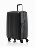 Nere Black Venture Dual Open suitcase 65cm, imported from the UK
