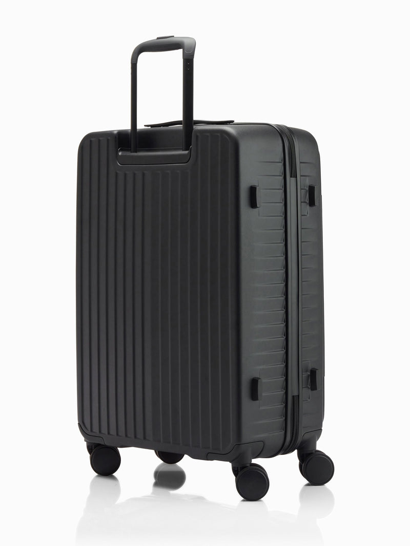 Nere Black Venture Dual Open suitcase 65cm, imported from the UK