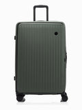Nere Black Venture Dual Open Large Suitcase 75cm