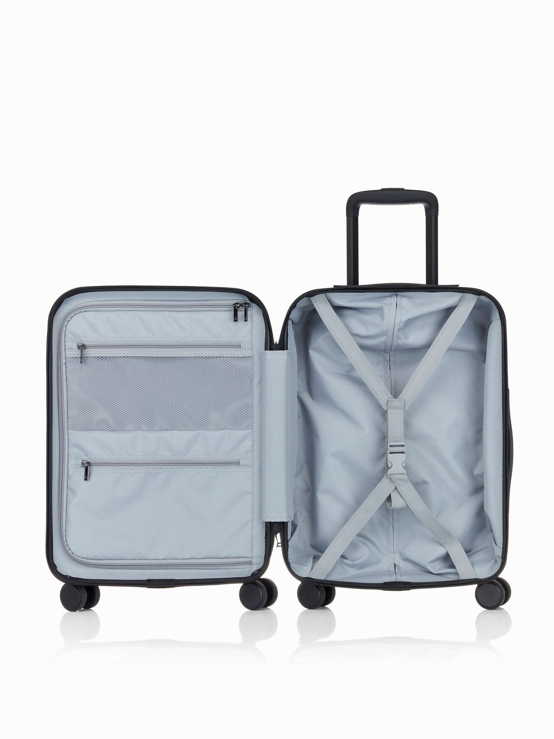 Nere Stori C1 blue carry-on suitcase 55cm, imported from the UK