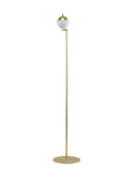 Nordlux Contina floor lamp matte black opal glass, imported from the UK