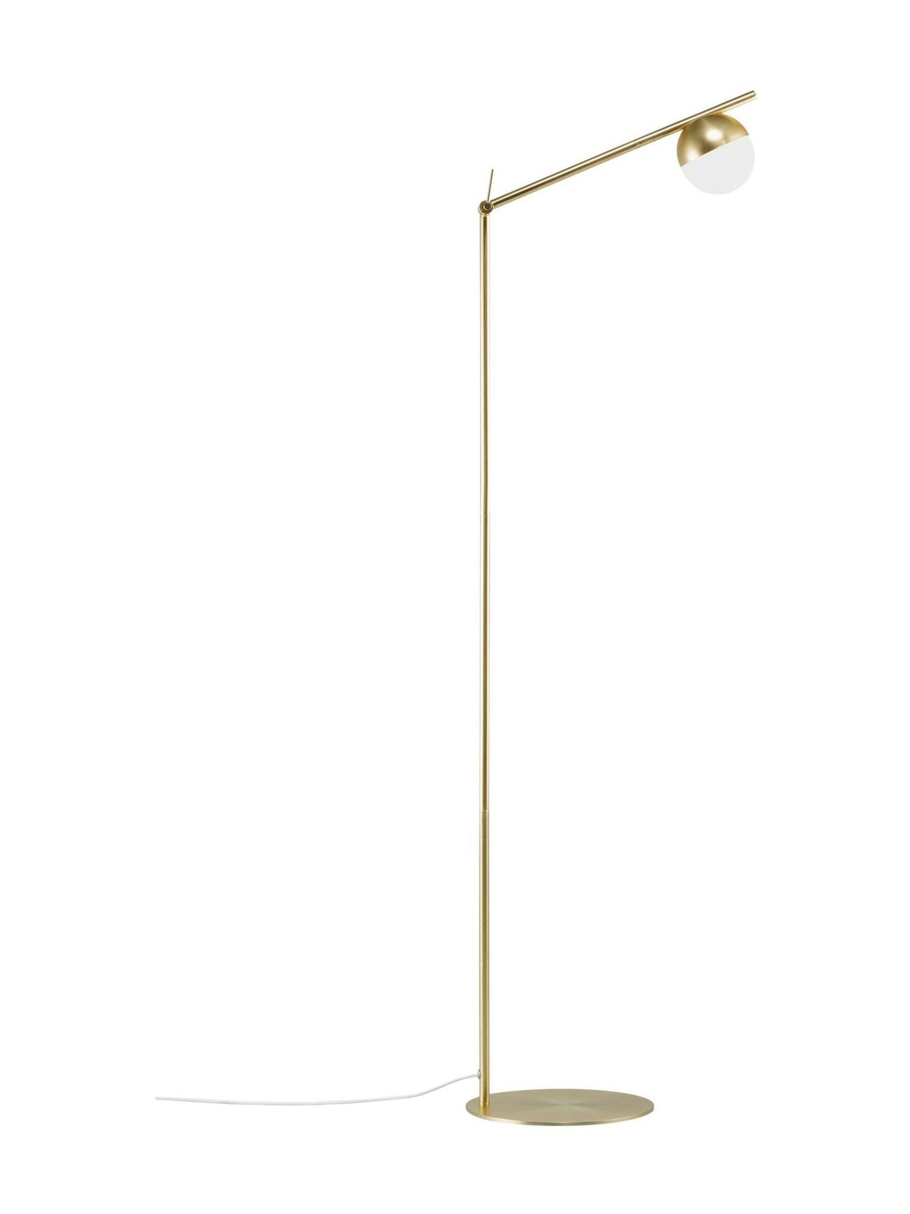 Nordlux Contina floor lamp matte black opal glass, imported from the UK