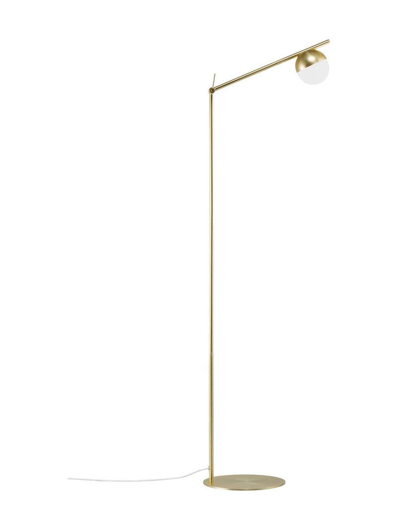 Nordlux Contina floor lamp matte black opal glass, imported from the UK