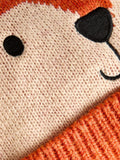 JoJo Maman Bébé fox hat rust orange, imported from the UK