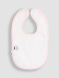 JoJo Maman Bébé pink floral Flopsy bibs 3-pack - British product