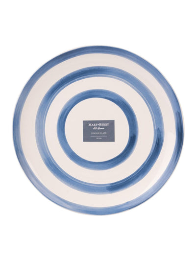 Mary Berry 4er Set blaue Steinzeug-Speiseteller