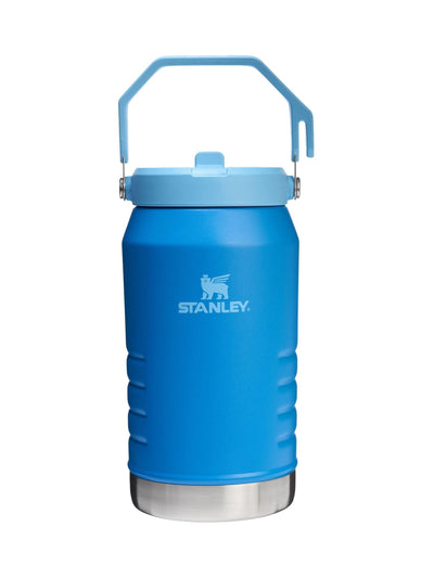 Azure Isolierte Wasserkaraffe mit Klapphalm 1,9L zur Hydratation