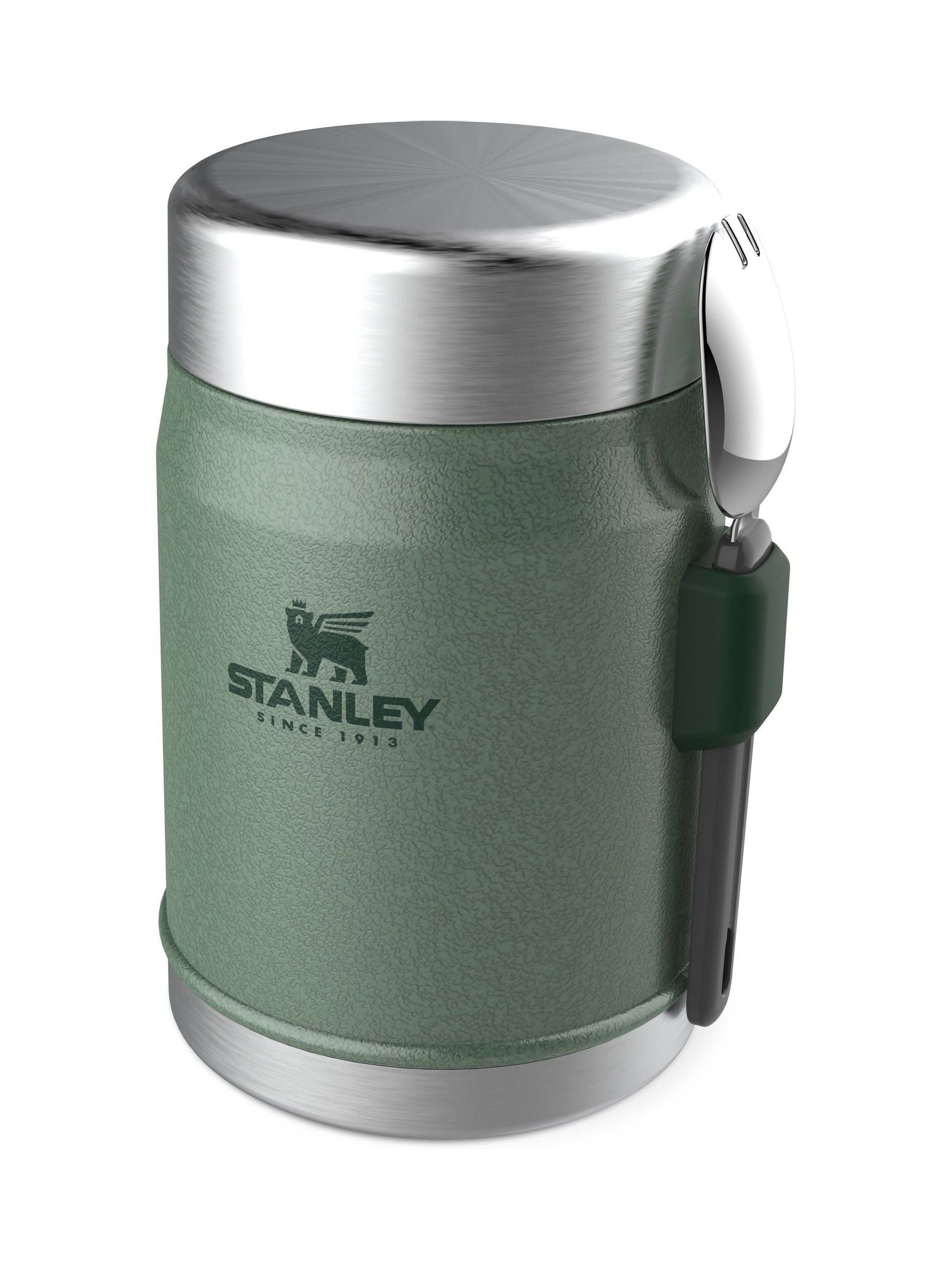 Insulated Stainless Steel Food Jar with Spork 0.4L
