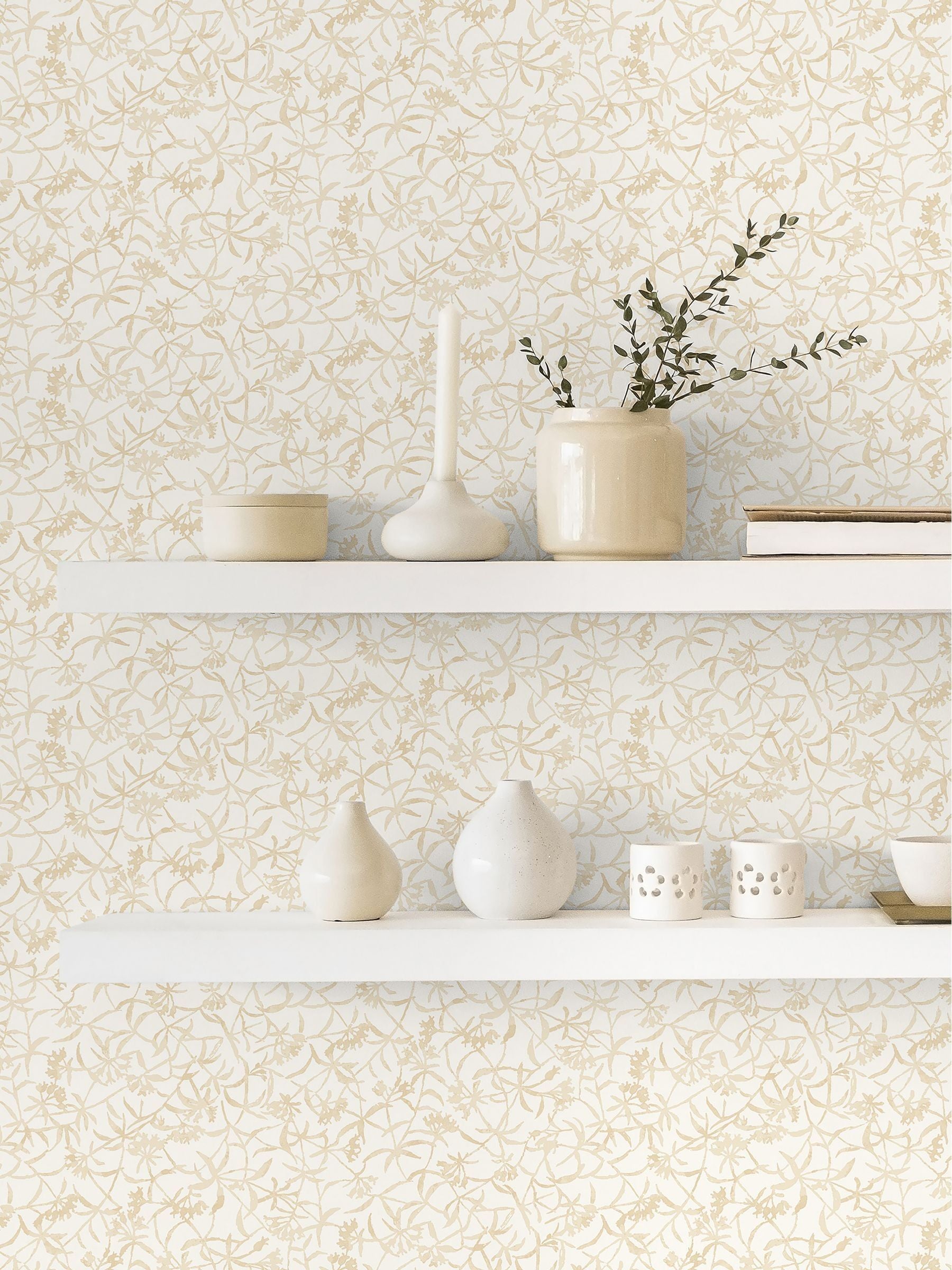 Ohpopsi Navy Entwine Wallpaper 10m x 50cm