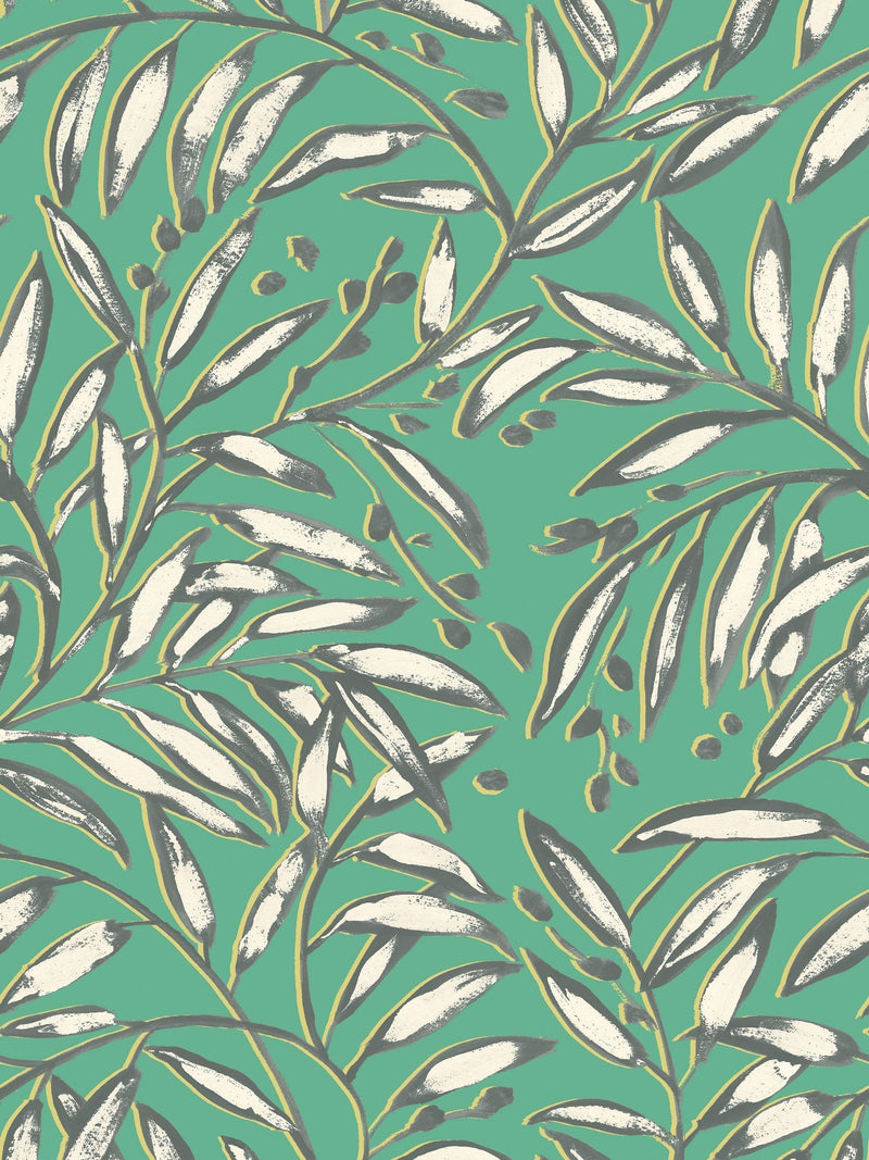 Ohpopsi Emerald Lorena Vine Wallpaper