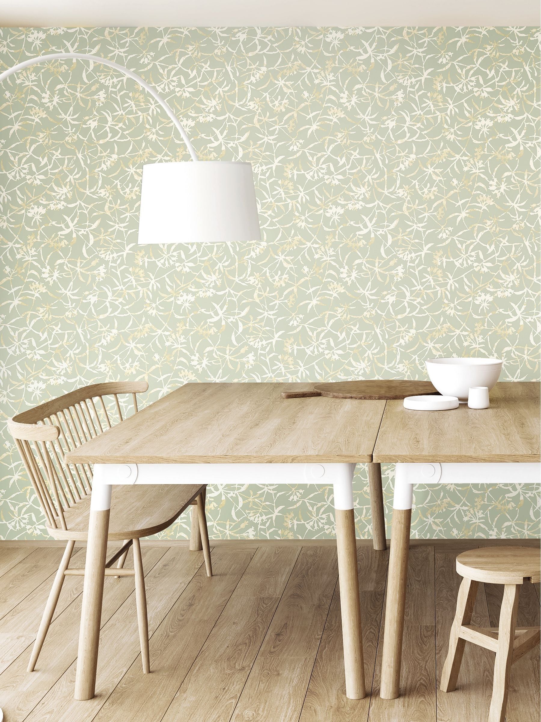 Ohpopsi Navy Entwine Wallpaper 10m x 50cm