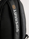 Superdry Black Back to School Logo Backpack (British brand)
