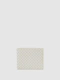 Reiss off white Quincy woven billfold wallet (British brand)