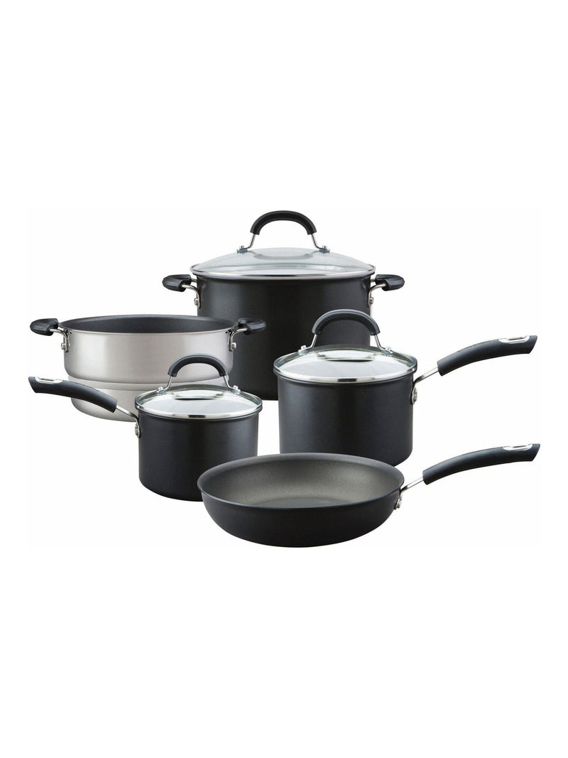 Circulon 5 Piece Black Hard Anodised Non Stick Cookware Set - British product